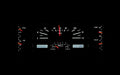 193738 CHEVY CAR VHX SYSTEM BLACK ALLOY STYLE FACE RED DISPLAY