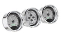 TRIPLE ROUND UNIVERSAL VHX SYSTEM SILVER ALLOY STYLE FACE BLUE DISPLAY