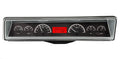 196667 CHEVY NOVA VHX SYSTEM BLACK ALLOY STYLE FACE RED DISPLAY