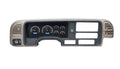 199598 CHEVY PICKUP VHX SYSTEM BLACK ALLOY STYLE FACE BLUE DISPLAY