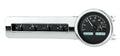 194148 CHEVY CAR VHX SYSTEM SILVER ALLOY STYLE FACE RED DISPLAY