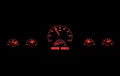 195960 IMPALA VHX SYSTEM CARBON FIBER STYLE FACE RED DISPLAY