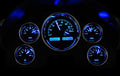 1956 FORD CAR VHX SYSTEM BLACK ALLOY STYLE FACE BLUE DISPLAY