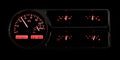 194850 FORD TRUCK VHX SYSTEM SILVER ALLOY STYLE FACE RED DISPLAY
