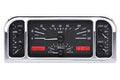 193738 FORD CAR VHX SYSTEM BLACK ALLOY STYLE FACE RED DISPLAY