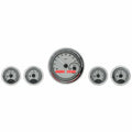 5PIECE ROUND UNIVERSAL VHX SYSTEM SILVER ALLOY STYLE FACE RED DISPLAY