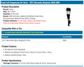 Unity Automotive 2 Front Electronic Air Strut Assemblies 2-28-114101-28-114102