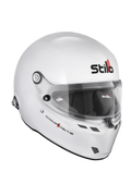 STILO ST6 FN COMPOSITE WHITE AUTO RACING HELMET 63 SA2025