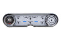 196566 CADILLAC VHX SYSTEM SILVER ALLOY STYLE FACE BLUE DISPLAY