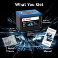 LITHIUM DUAL PURPOSE STARTING & DEEP CYCLE MARINE/RV BATTERY 12V 105AH