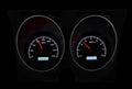 1968 CAMARO W/ CONSOLE GAUGES VHX SYSTEM CARBON FIBER STYLE FACE RED DISPLAY