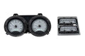 1968 CAMARO W/ CONSOLE GAUGES VHX SYSTEM SILVER ALLOY STYLE FACE WHITE DISPLAY