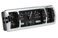 1940 CHEVY CAR VHX SYSTEM BLACK ALLOY STYLE FACE WHITE DISPLAY