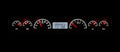 RECTANGLE UNIVERSAL VHX SYSTEM SILVER ALLOY STYLE FACE WHITE DISPLAY