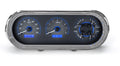 196365 CHEVY NOVA VHX SYSTEM CARBON FIBER STYLE FACE BLUE DISPLAY