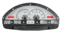 1956 FORD F100 VHX SYSTEM SILVER ALLOY STYLE FACE RED DISPLAY