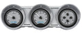 1962 FORD GALAXIE VHX SYSTEM SILVER ALLOY STYLE FACE BLUE DISPLAY