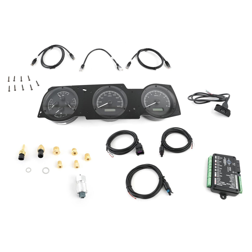 197072 CUTLASS VHX SYSTEM BLACK ALLOY STYLE FACE RED DISPLAY