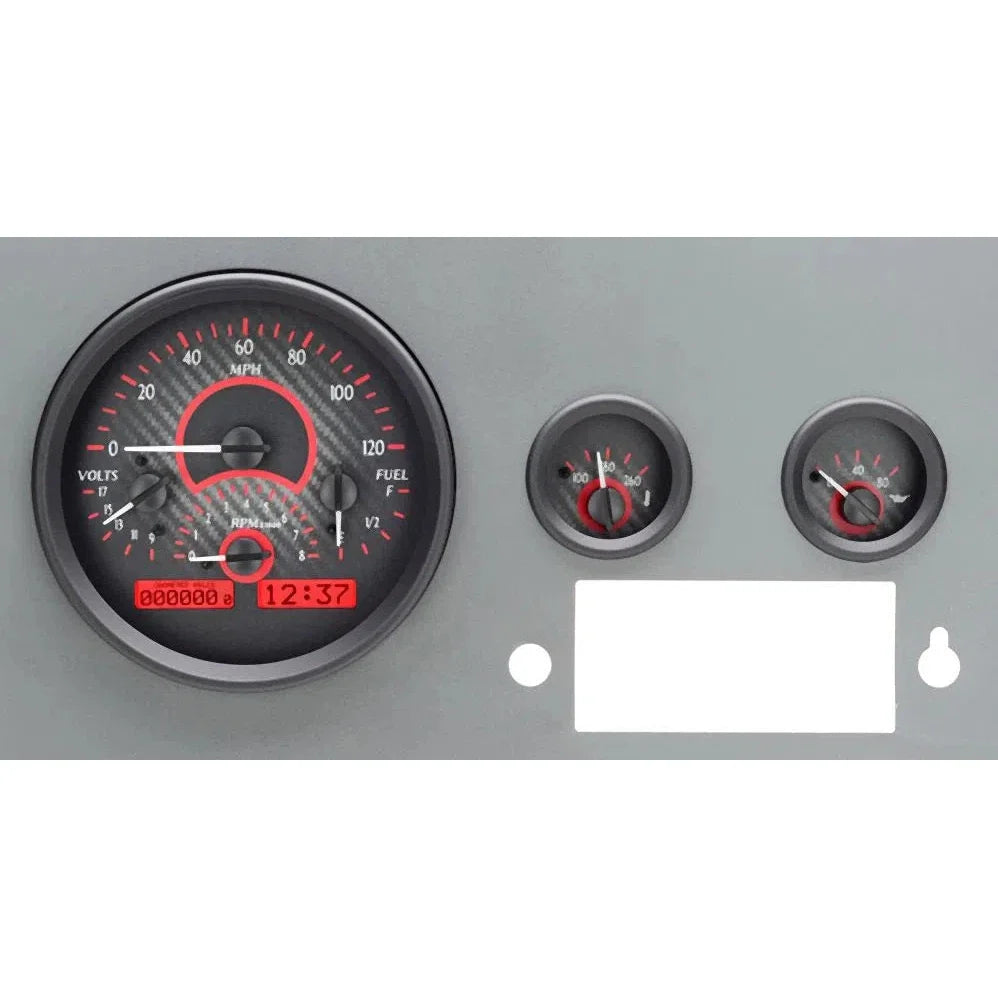 195586 CJ VHX SYSTEM SILVER ALLOY STYLE FACE RED DISPLAY