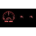 195586 CJ VHX SYSTEM SILVER ALLOY STYLE FACE RED DISPLAY