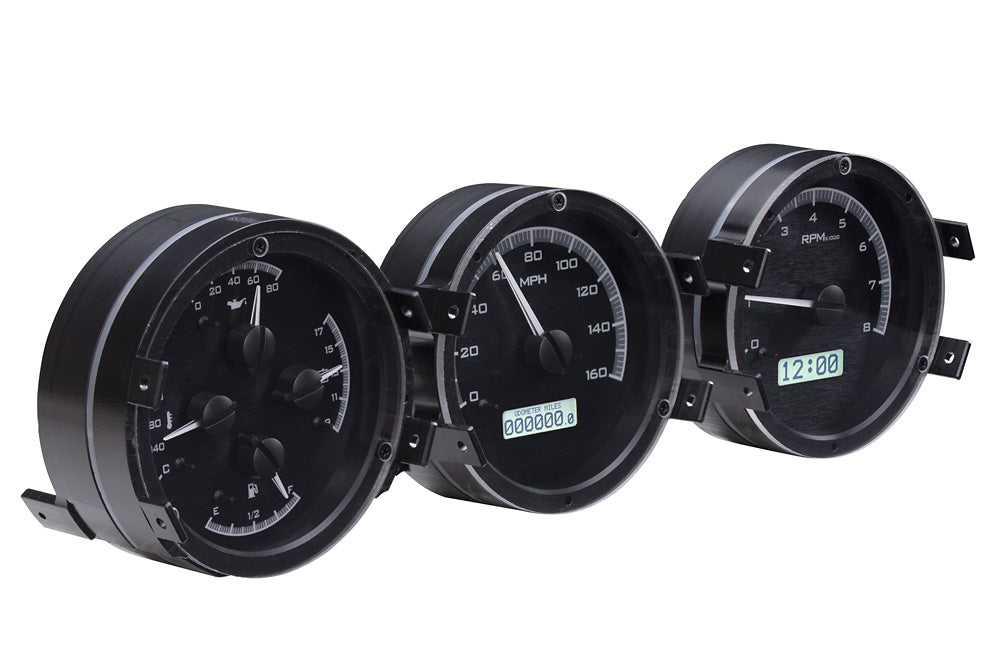 196869 CUTLASS VHX SYSTEM BLACK ALLOY STYLE FACE WHITE DISPLAY