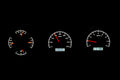 196869 CUTLASS VHX SYSTEM BLACK ALLOY STYLE FACE WHITE DISPLAY