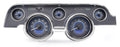 196768 MUSTANG VHX SYSTEM CARBON FIBER STYLE FACE BLUE DISPLAY