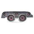 196768 MUSTANG VHX SYSTEM CARBON FIBER STYLE FACE BLUE DISPLAY