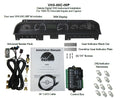 196970 IMPALA/CAPRICE VHX SYSTEM SILVER ALLOY STYLE FACE WHITE DISPLAY