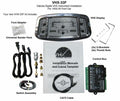 193334 FORD CAR VHX SYSTEM BLACK ALLOY STYLE FACE RED DISPLAY