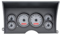198894 CHEVY PICKUP VHX SYSTEM SILVER ALLOY STYLE FACE RED DISPLAY