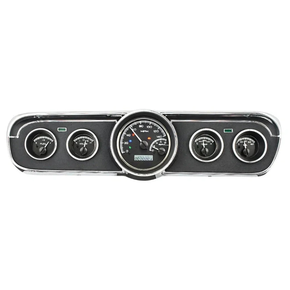 196566 MUSTANG VHX SYSTEM BLACK ALLOY STYLE FACE BLUE DISPLAY