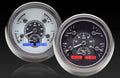 1951 FORD CAR VHX SYSTEM SILVER ALLOY STYLE FACE WHITE DISPLAY