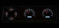 197072 CUTLASS VHX SYSTEM BLACK ALLOY STYLE FACE WHITE DISPLAY