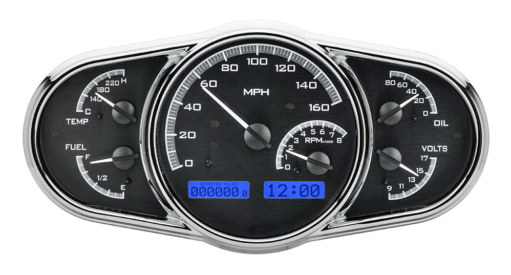 UNIVERSAL MULTILEVEL VHX SYSTEM CARBON FIBER STYLE FACE RED DISPLAY