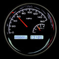 5PIECE ROUND UNIVERSAL VHX SYSTEM BLACK ALLOY STYLE FACE WHITE DISPLAY