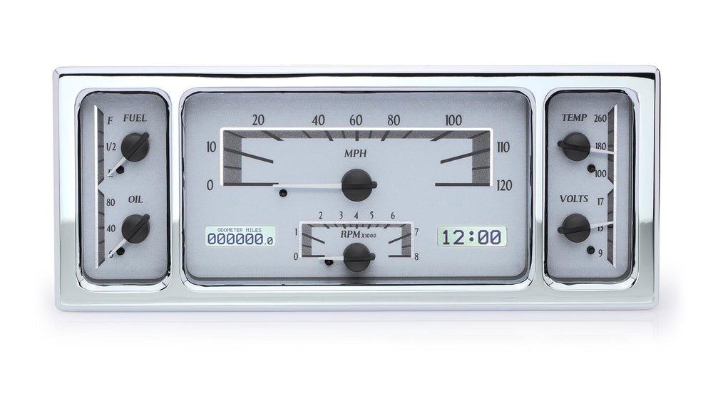 193536 1939 FORD CAR VHX SYSTEM SILVER ALLOY STYLE FACE WHITE DISPLAY