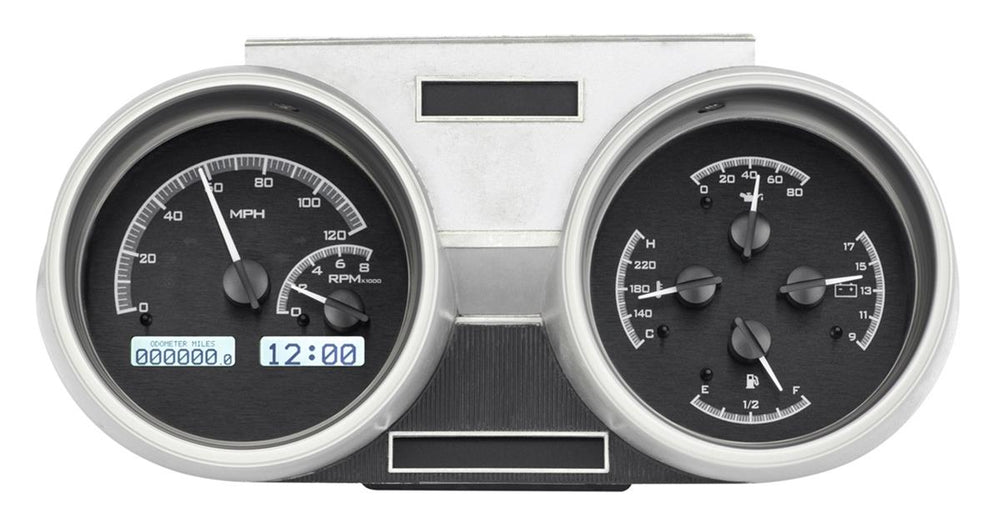 196667 CUTLASS VHX SYSTEM BLACK ALLOY STYLE FACE WHITE DISPLAY