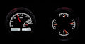 196667 CUTLASS VHX SYSTEM BLACK ALLOY STYLE FACE WHITE DISPLAY