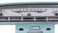 1961 FORD GALAXIE VHX SYSTEM SILVER ALLOY STYLE FACE WHITE DISPLAY