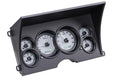 198894 CHEVY PICKUP VHX SYSTEM BLACK ALLOY STYLE FACE WHITE DISPLAY