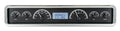 RECTANGLE UNIVERSAL VHX SYSTEM BLACK ALLOY STYLE FACE WHITE DISPLAY