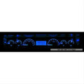 196667 CHEVY NOVA VHX SYSTEM SILVER ALLOY STYLE FACE BLUE DISPLAY