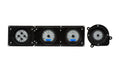 196869 FORD TORINO VHX SYSTEM SILVER ALLOY STYLE FACE BLUE DISPLAY