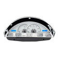 1956 FORD F100 VHX SYSTEM SILVER ALLOY STYLE FACE WHITE DISPLAY