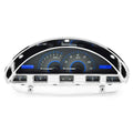 1956 FORD F100 VHX SYSTEM SILVER ALLOY STYLE FACE WHITE DISPLAY