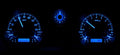 196365 BUICK RIVIERA VHX SYSTEM SILVER ALLOY STYLE FACE BLUE DISPLAY