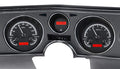 1969 CHEVELLE/ EL CAMINO VHX SYSTEM CARBON FIBER STYLE FACE BLUE DISPLAY