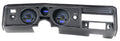 1969 CHEVELLE/ EL CAMINO VHX SYSTEM CARBON FIBER STYLE FACE BLUE DISPLAY