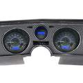 1969 CHEVELLE/ EL CAMINO VHX SYSTEM CARBON FIBER STYLE FACE BLUE DISPLAY